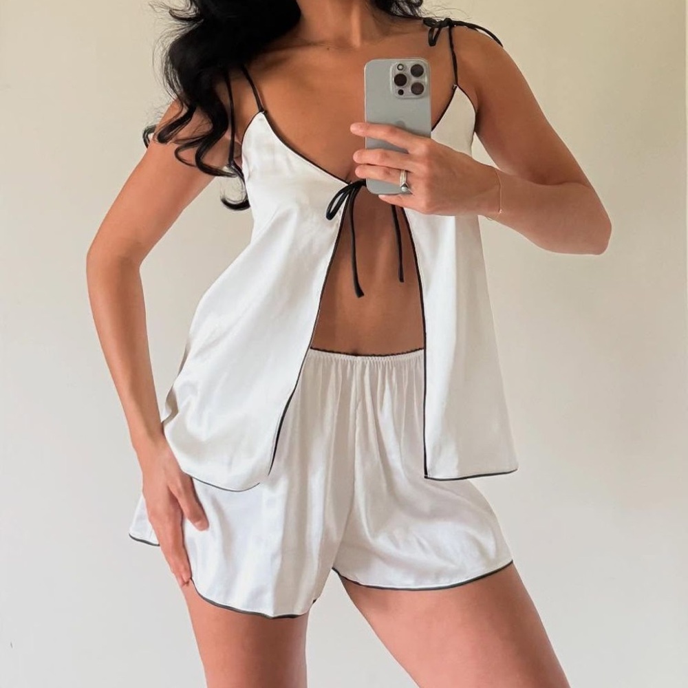 NWT KAT THE LABEL Piper set in Ivory